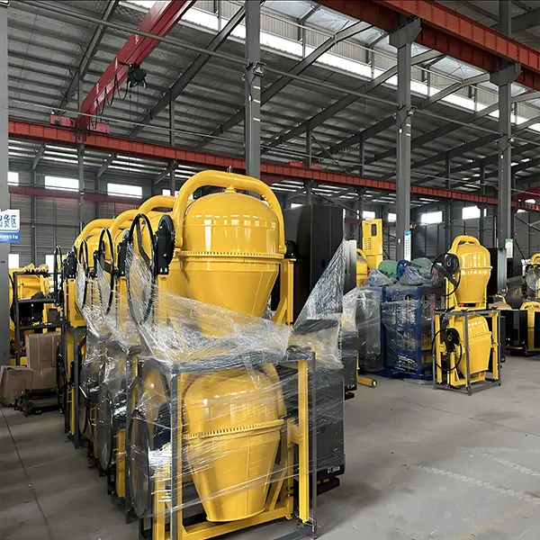 Movable Concrete Mixer