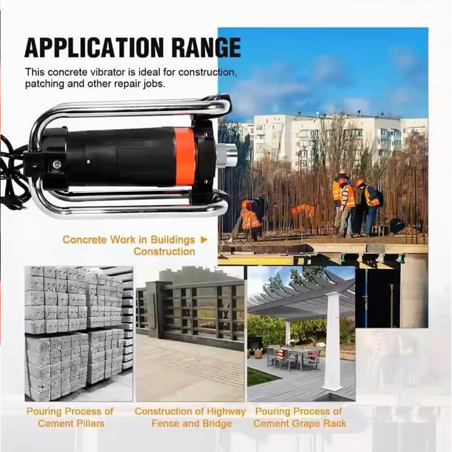 Electric Concrete Vibrator with Shaft 16000RPM Speed.jpg