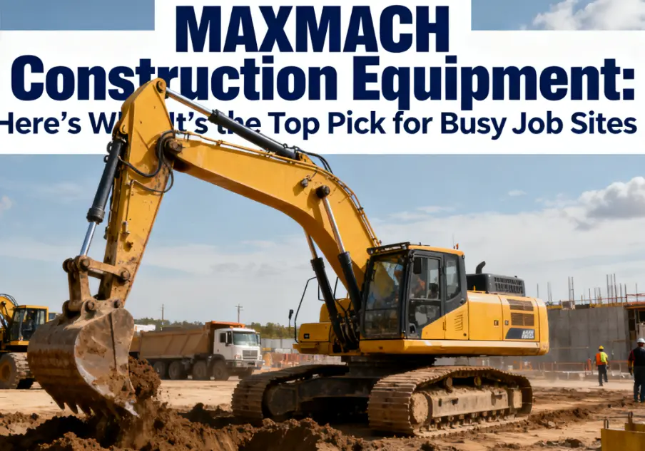 MAXMACH Construction Equipment: Here’s Why It’s the Top Pick for Busy Job Sites