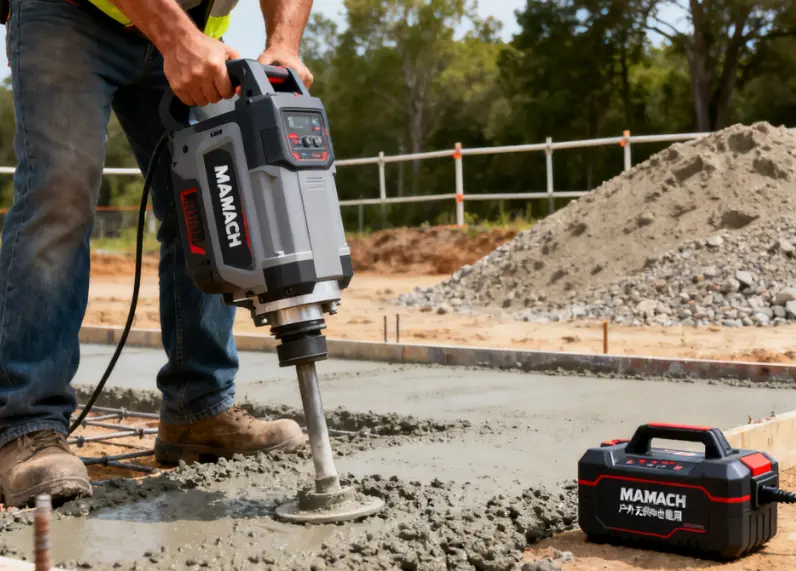 Why Concrete Vibrators Improve Concrete Strength & Durability