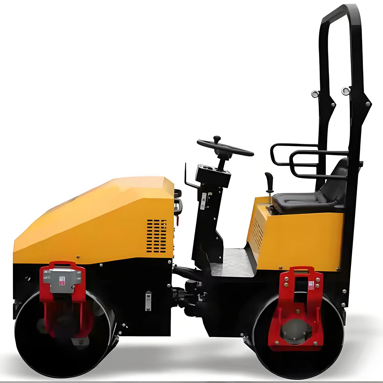 Small Double Steel Wheel Diesel Single Drum Compactor Vibratory Road Roller.jpg
