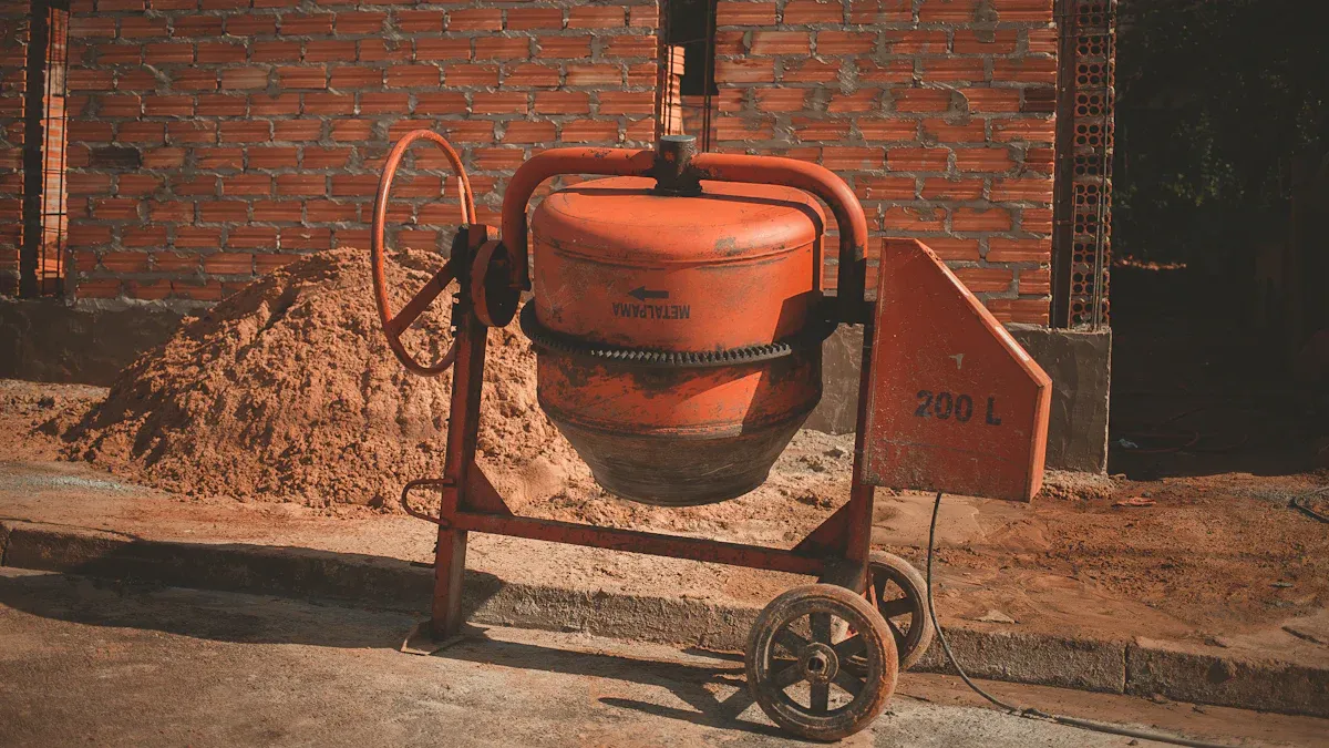 Types of Portable Concrete Mixers for Small Contractors