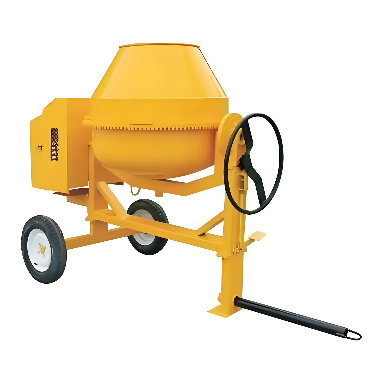 Vertical concrete mixer