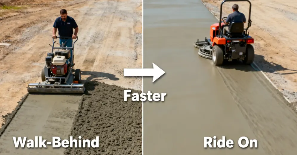 How to Choose a Ride On Power Trowel for Large Concrete Floors