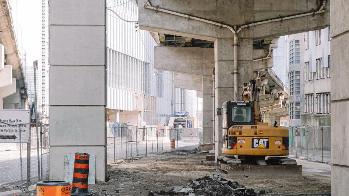 Design Principles for Confined Construction Areas